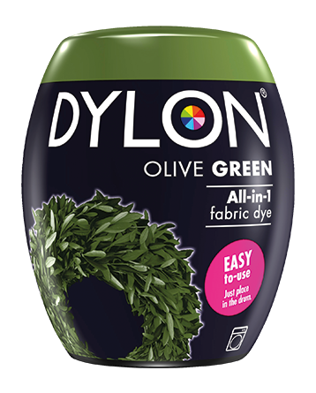 Dylon Olive Green Machine Dye x3 Pods - Click Image to Close